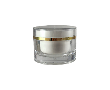 Pot de crème rond en acrylique 60ml - Fête de minuit LCD-60