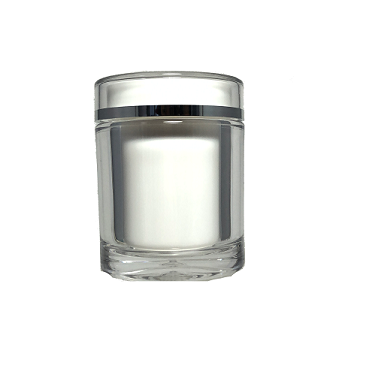 Pot de crème rond en acrylique 70ml - Fête de minuit LCD-70