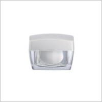 Pot de crème carré en acrylique 50ml - Défilé masqué MD-50