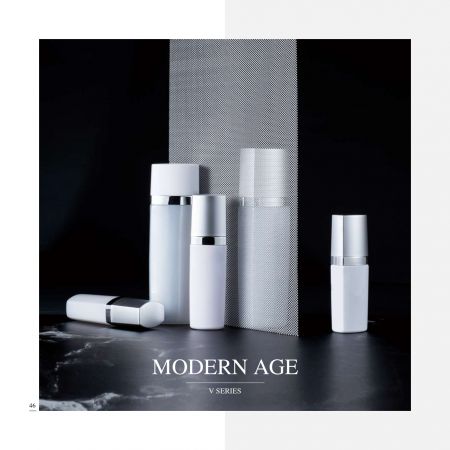 Envases cuadrados ECO PET para cosméticos y cuidado de la piel - Serie Era Moderna - Colección de envases cosméticos - Era Moderna