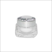 Acrylic Square Cream Jar 50ml