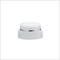 Pot Crème Ovale PP 15ml - VDF-15 Blanc Neigeux