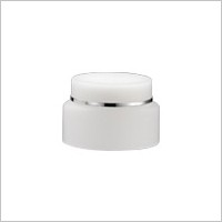 Pot Crème Ovale PP 30ml - VDF-30 Blanc Neige