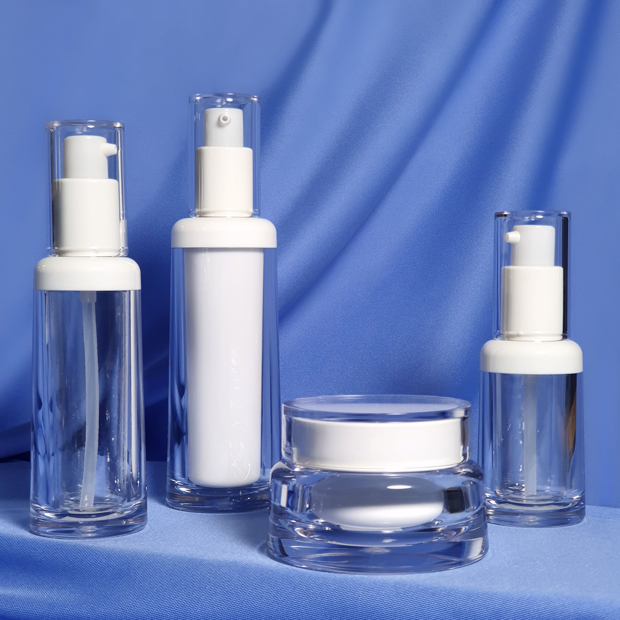 Refillable Series | Custom Acrylic Cosmetic Containers: Enhance Your ...