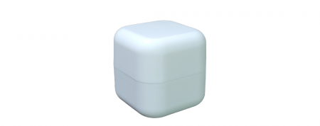 Pot carré rechargeable de 50 ml - Emballage rechargeable SPD-50 / 60