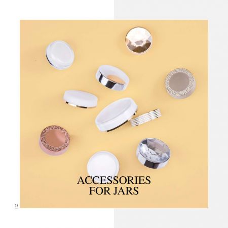 霜蓋與配件 - Cosmetic Packaging Collection - Variety od Caps