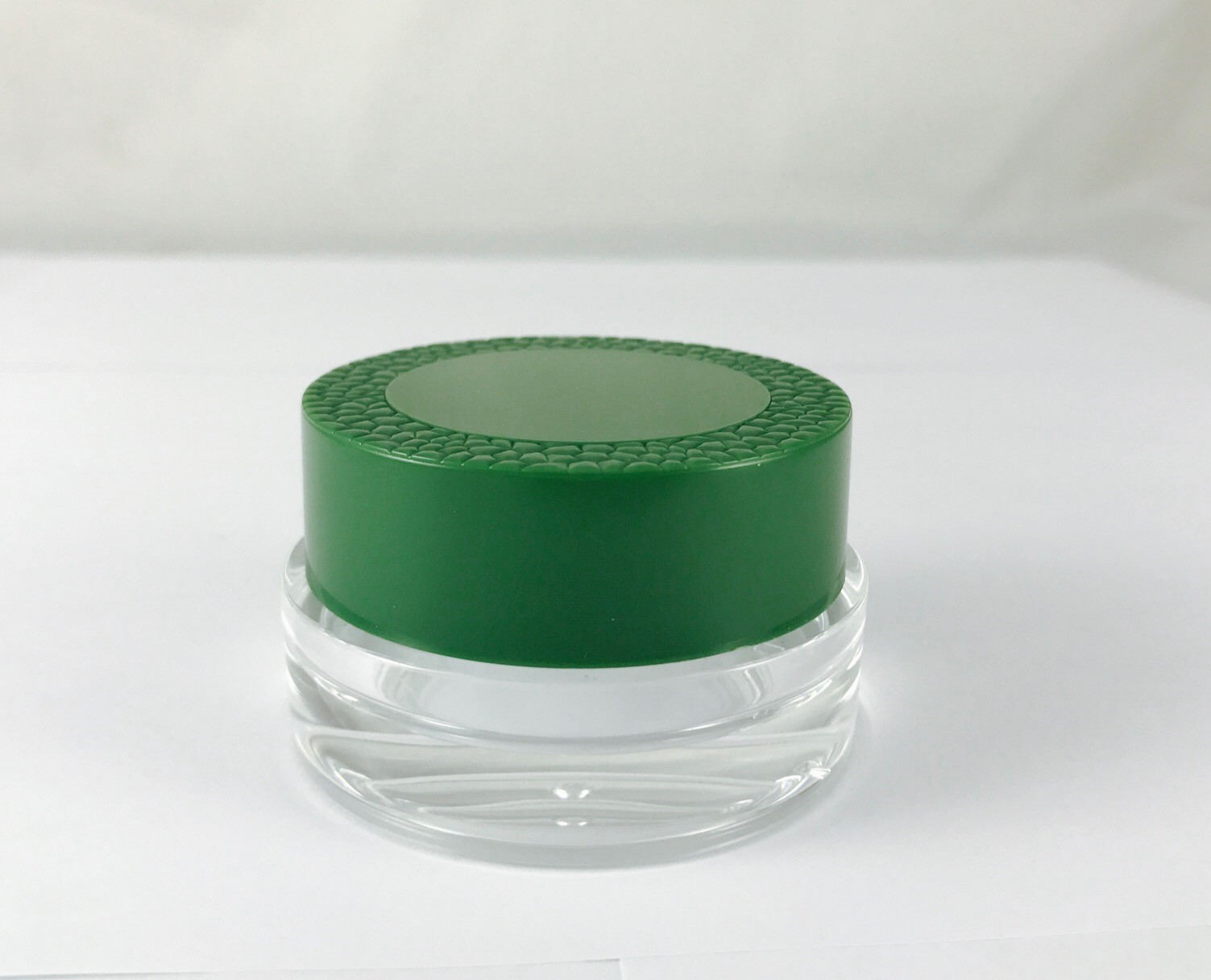 Capuchon d'injection vert rond